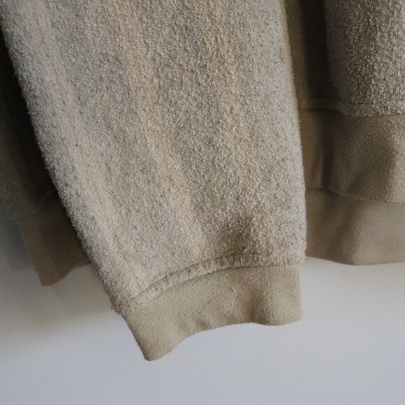 Vntg Arnold Palmer Mens Green XL Long Sleeve 90s Polo Pullover Thermal Top - Picture 8 of 12